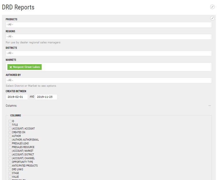 REPORT BUILDER